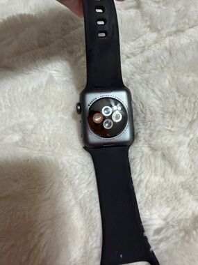 Apple Watch Series 3 Space Gray with Black Sport Band